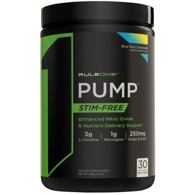 Rule1 Pump Stim Free 315 g – Zboží Mobilmania