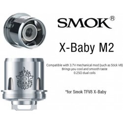 SMOK TFV8 X-Baby M2 Žhavící hlava nerez 0,25ohm