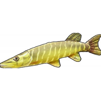 Gaby plyšová ryba Štika mini 45cm