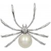 Brož Amparo Miranda brož Spider BR2147 white