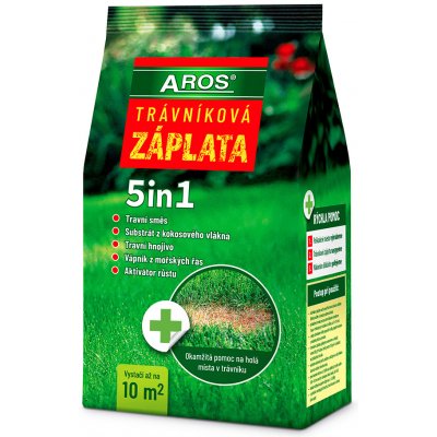 AROS-osiva AROS Trávníková záplata 5 in 1 (1,5 kg na 10 m2) – Zboží Mobilmania