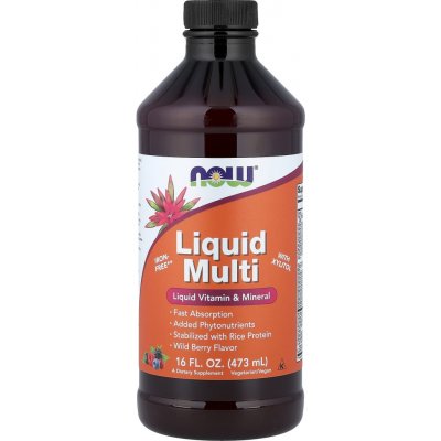 Now Foods Liquid Multi 473 ml – Hledejceny.cz