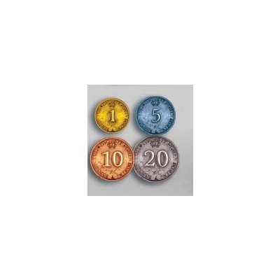 Eagle-Gryphon Games Rococo: Deluxe kovové mince – Zboží Živě