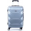 Cestovní kufr Lorenbag Suitcase 1616 stříbrná 60 l