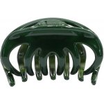 Skřipec na vlasy z pružného plastu Barva: zelená – Zboží Dáma