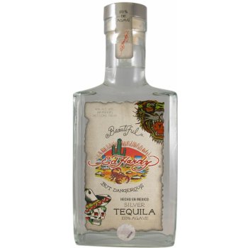 Ed Hardy Silver Tequila 40% 0,75 l (holá láhev)