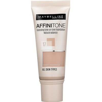 Maybelline new york Affinitone Foundation 17 Rose Beige 30 ml – Zbozi.Blesk.cz