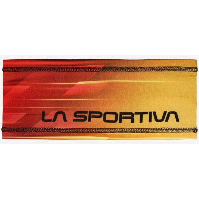 La Sportiva Racer headband yellow/black – Zboží Dáma