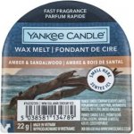 Yankee Candle Amber & Sandalwood Vosk do aromalampy 22 g – Zboží Dáma
