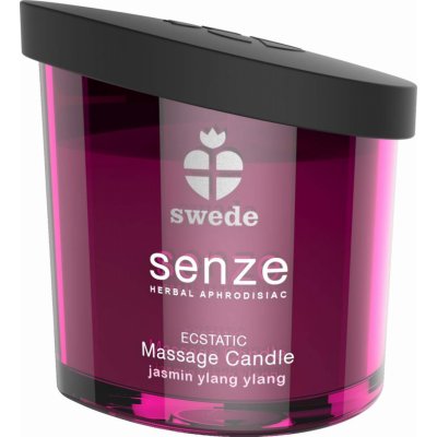 Swede Senze Massage Candle Ecstatic Jasmine Ylang Ylang 50 ml – Zboží Mobilmania