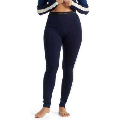 Icebreaker W 200 Sonebula Leggings midnight navy/snow/cb – Zboží Dáma