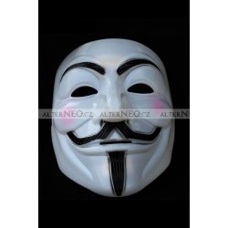 Maska Anonymous Guy Fawkes V jako Vendeta