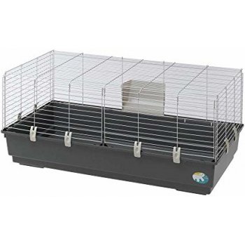 Ferplast klec RABBIT 120 s výbavou modrá 118 x 58,5 x 49,5 cm