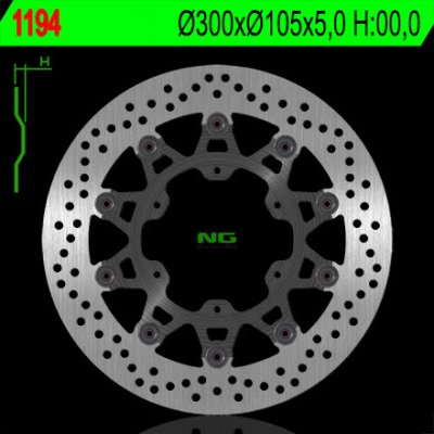 Brzdový kotouč NG Brakes NG1194