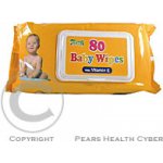 Baby Wipes dětské hygienické ubrousky Vitamín E 80 ks – Sleviste.cz