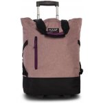 Taška na kolečkách Punta Wheel Sport Starorůžová – Hledejceny.cz