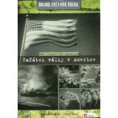 Začátek války v Americe DVD