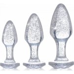 Booty Sparks Shimmering Gem Anal Plug Set – Zboží Dáma