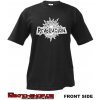 Pánské Tričko Teknoshop Revolution tekno tričko s potiskem pánské černé