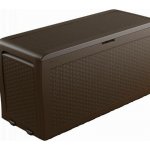 KETER SAMOA RATTAN 270L 117 x 45 x 57 cm, hnědý 17209570 – Sleviste.cz