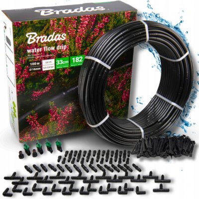 Bradas Sada Water Flow Drip 100m DSWWF100-SET4 – Zbozi.Blesk.cz