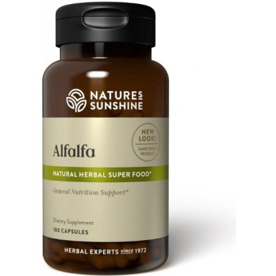 Nature's Sunshine Alfalfa Lucerna 100 kapslí – Hledejceny.cz