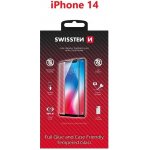 SWISSTEN FULL GLUE, COLOR FRAME, CASE FRIENDLY APPLE IPHONE 14 ČERNÉ 8595217480216 – Zboží Živě