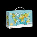DoDo s hledáním obrázků Mapa světa 80 dílků – Zboží Mobilmania