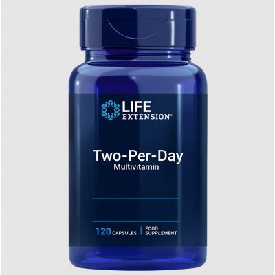 Life Extension Two Per Day multivitamín 60 + 60 kapslí