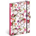 Baagl Notes Lapač snů růžový linkovaný 13 × 21 cm – Zboží Živě