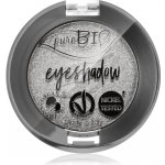 puroBIO cosmetics Minerální oční stíny 23 Silver 2,5 g, náplň – Zboží Dáma