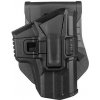 Pouzdra na zbraně FAB Defense Scorpus G-9 L1 s pádlem pro Glock 9 mm pravé černé