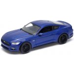 Welly Ford Mustang GT 2015 model modrý 1:24 – Hledejceny.cz