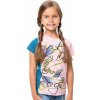 Dětské tričko WINKIKI dívčí tričko WJG 82147, světle růžová petrol