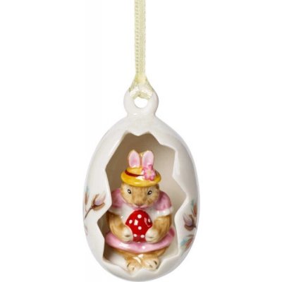 Villeroy & Boch Bunny Tales velikonoční závěsná dekorace, zaječice Anna ve vajíčku – Hledejceny.cz