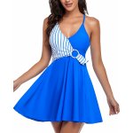 plavkové šaty elegance modré – Hledejceny.cz