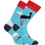 Dedoles Veselé bambusové ponožky Čáp černý D-U-SC-RS-C-B-1549 – Sleviste.cz