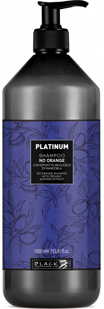 Black Platinum No Orange Shampoo 1000 ml