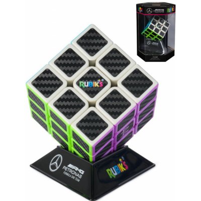 Spin Master Rubikova kostka 3 x 3 licence MERCEDES F1 – Zboží Mobilmania