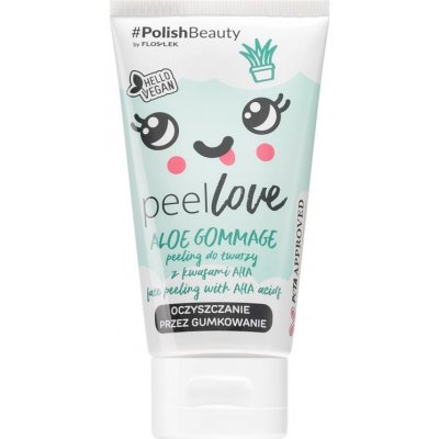 FlosLek Laboratorium Peel Love Aloe čisticí pleťový peeling s AHA kyselinami 75 ml