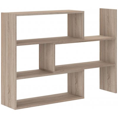 Nastavitelná knihovna 83 cm Charles 03 dub Sonoma – Zboží Dáma