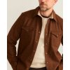 Pánská Košile Pendleton men's snap-front Western Canyon shirt Rust Solid