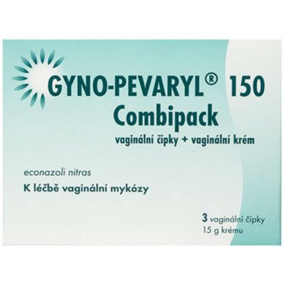 GYNO-PEVARYL COMBIPACK VAG/DRM 150MG+10MG/G CRM+VAG GLB 3+15G – Zboží Mobilmania