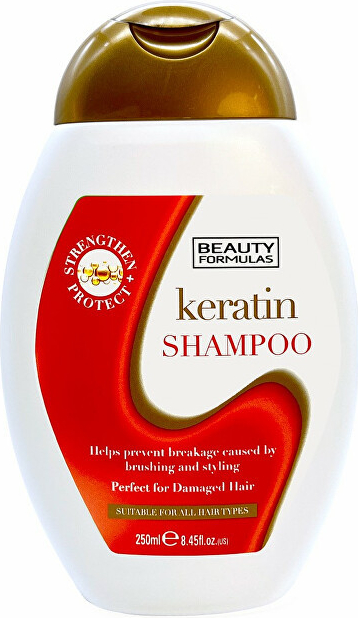 Beauty Formulas Keratin Shampoo 250 ml