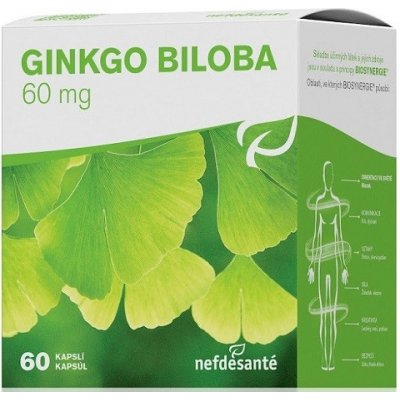 Nefdesanté Gingko Biloba 60 kapslí – Hledejceny.cz
