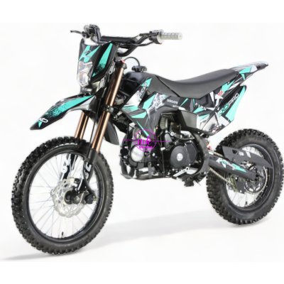 KXD dirtbike pitbike 125ccm 609 17/14 - tyrkys – Hledejceny.cz