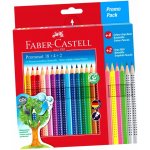 Faber-Castell Grip 2001 18 barev + 4 barvy + 2 grafitové tužky – Zboží Dáma
