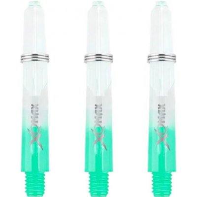 XQMax Darts Gradient with Logo - short - clear green – Zboží Dáma