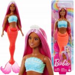 BARBIE syrenka červený ocas tmavě růžové vlasy HRR04 – Zboží Dáma BARBIE syrenka červený ocas tmavě růžové vlasy HRR04 – Zboží Dáma