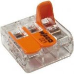 Svorka WAGO, 3x0,2-4 mm2 s páčkou – Zboží Mobilmania